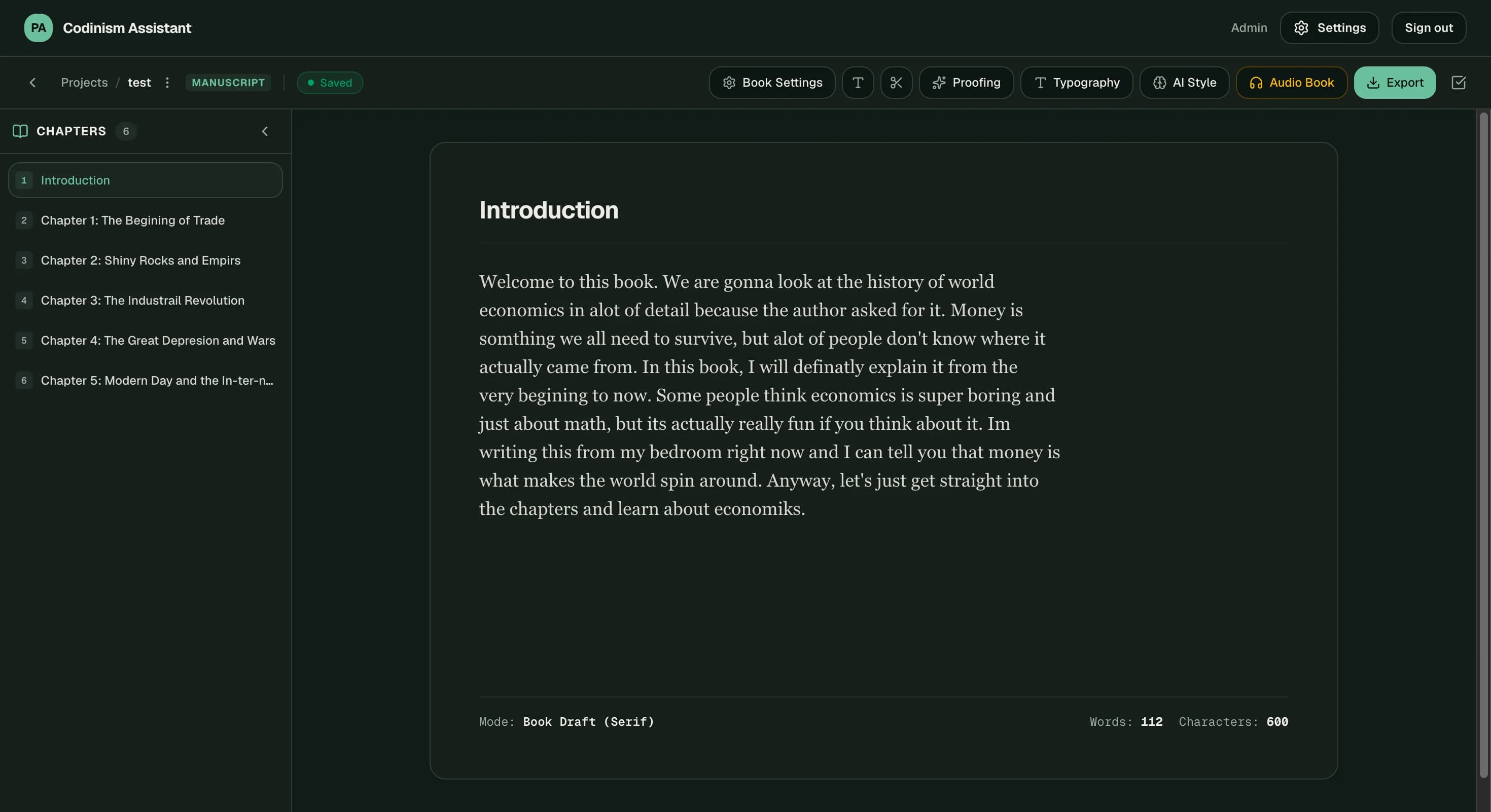 Publishing Assistant preview