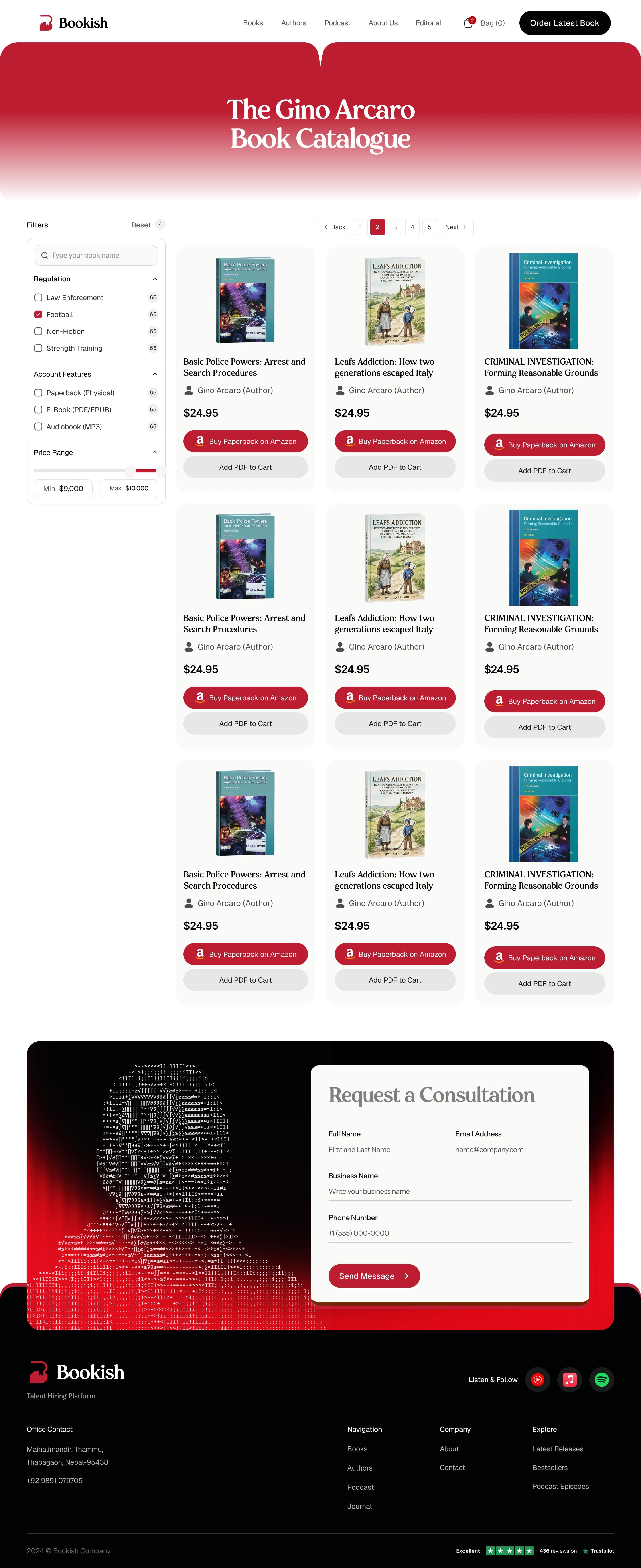 Gino's Book & Portfolio preview
