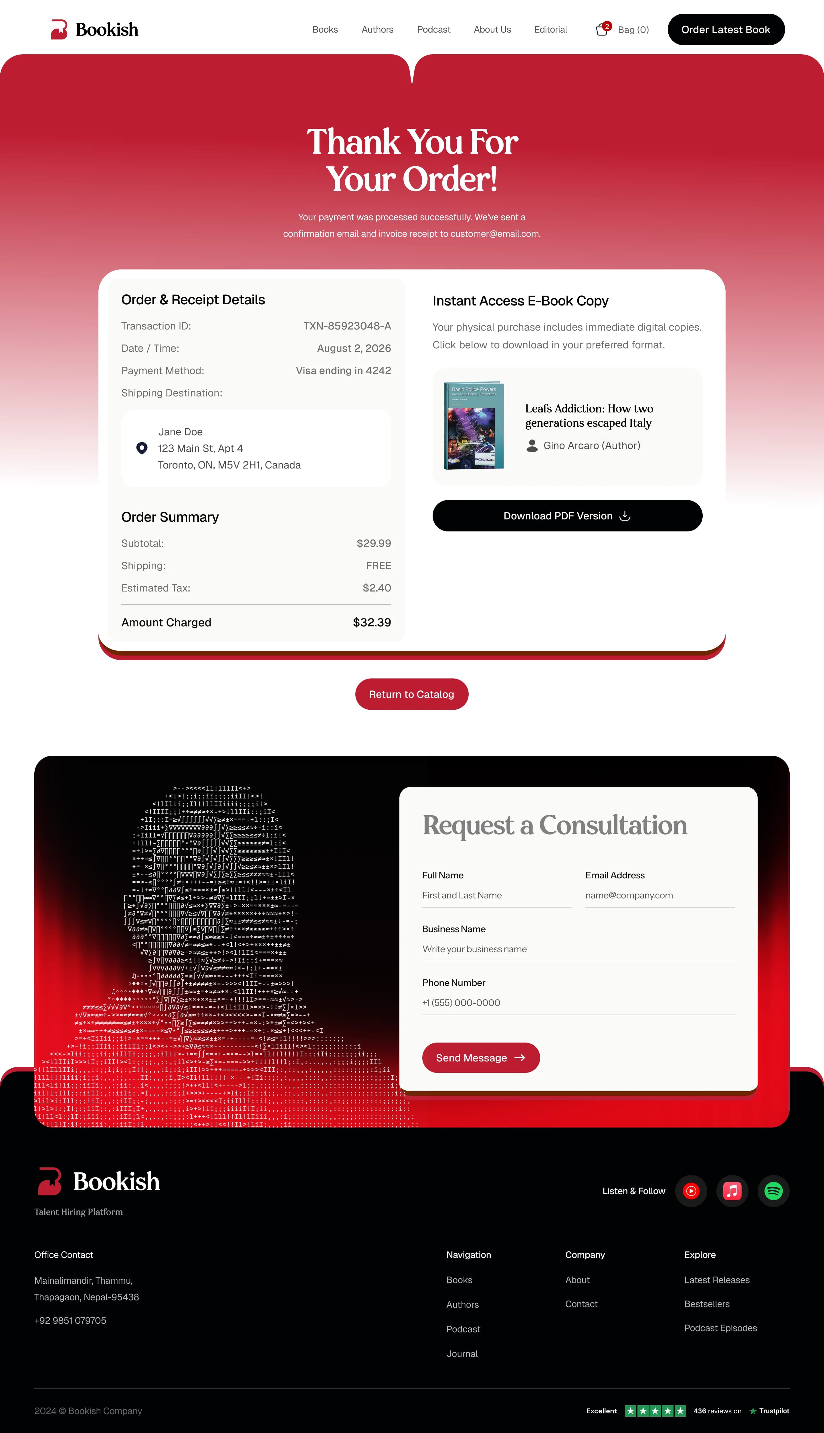 Gino's Book & Portfolio preview